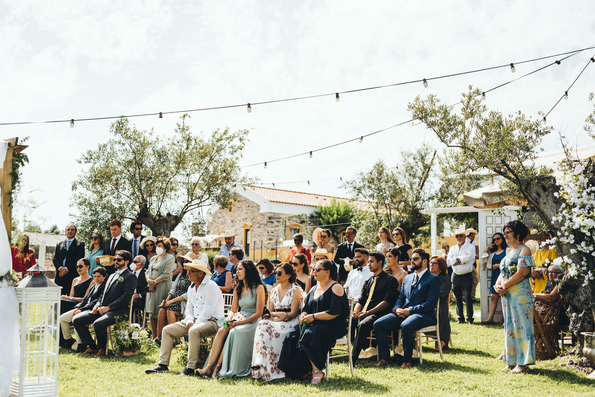 Cerimónia de casamento em Herdade da Urgueira