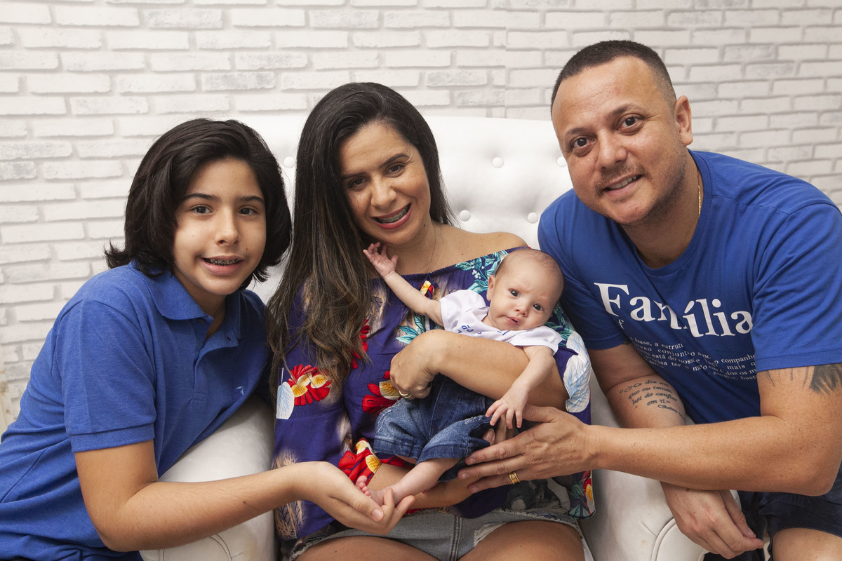 Ensaio infantil Chuva de Benção
