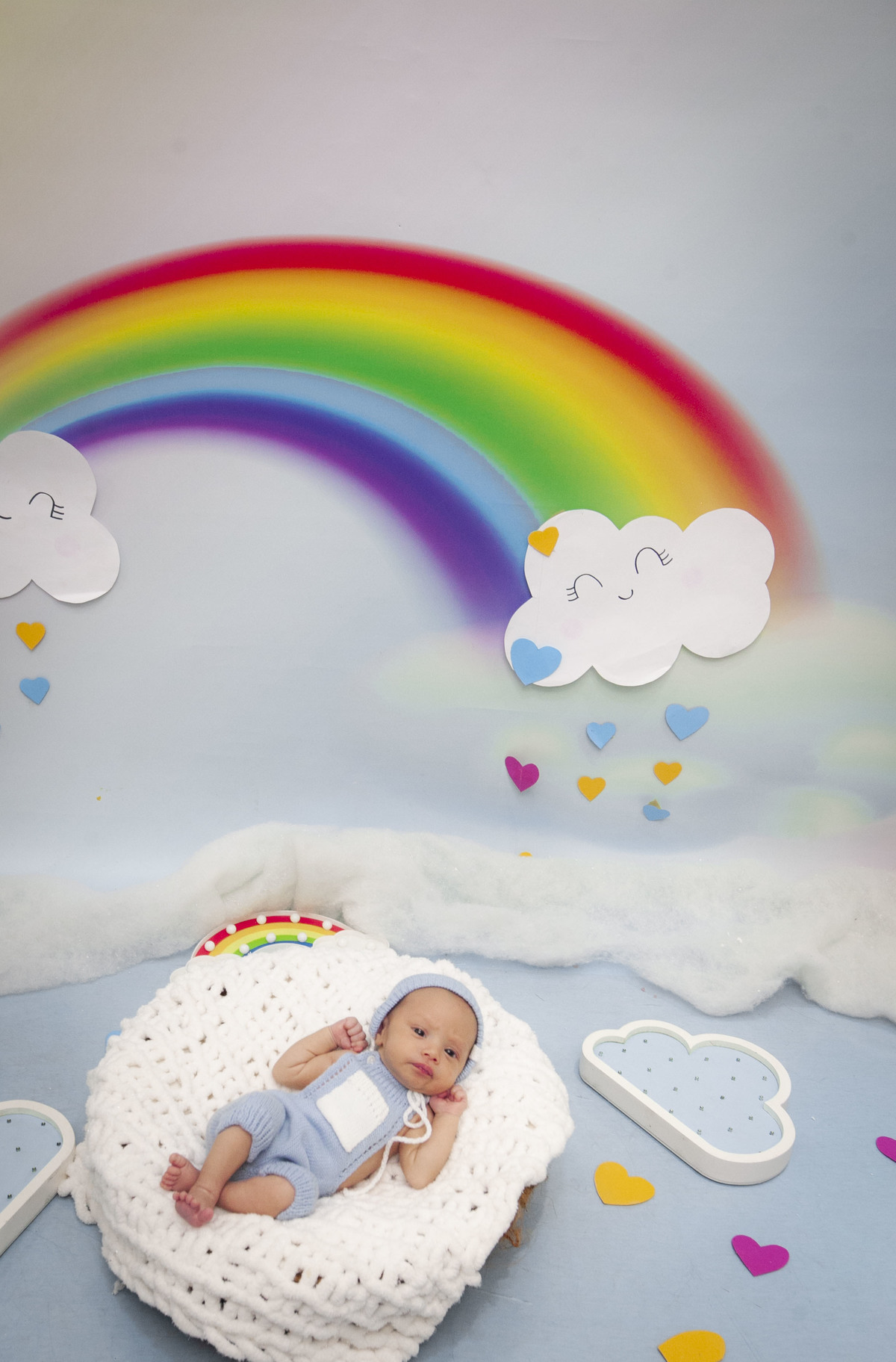 Ensaio infantil Chuva de Benção