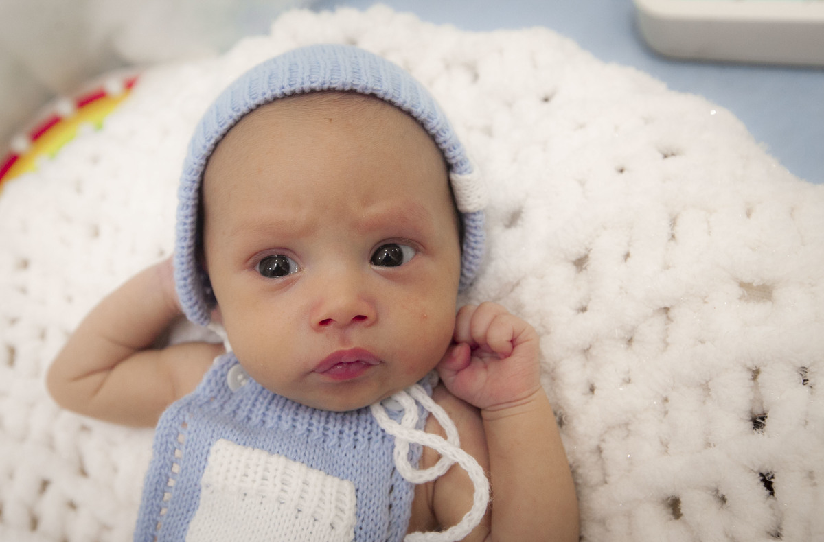 Ensaio infantil Chuva de Benção