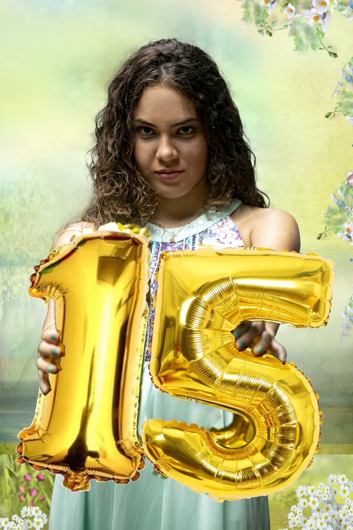 15 anos- Ensaio no Estúdio