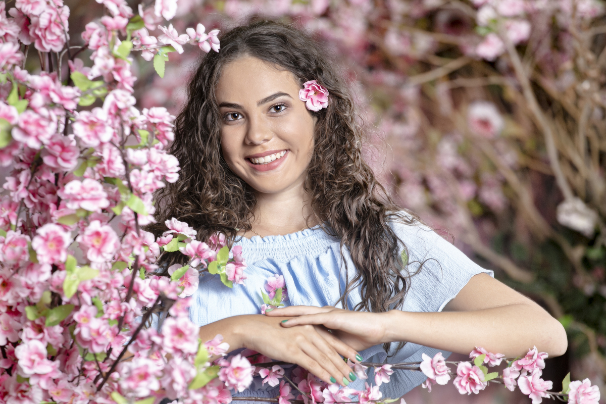 15 anos- Ensaio no Estúdio