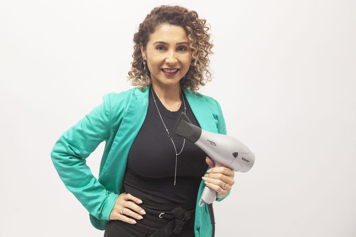 Ensaio corporativo Cabelereira