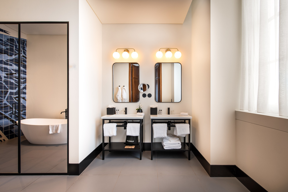 wc quarto de hotel de luxo