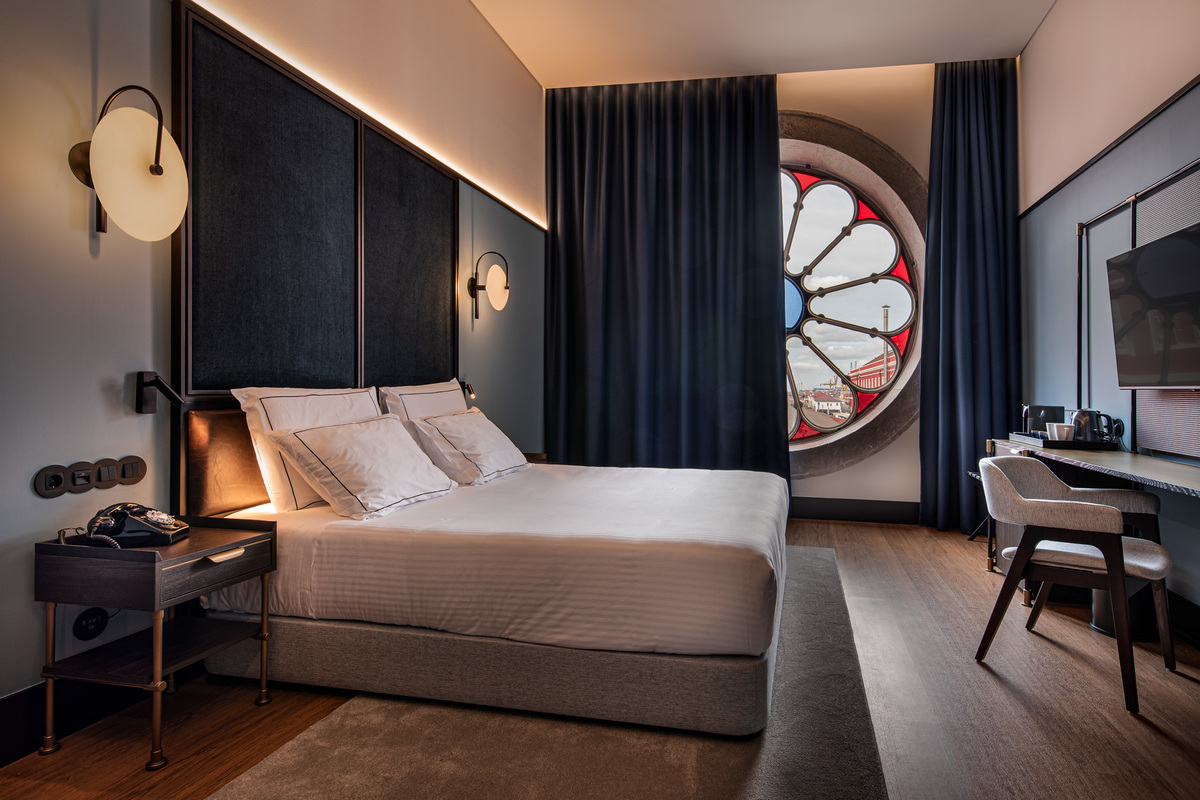 quarto de hotel de luxo