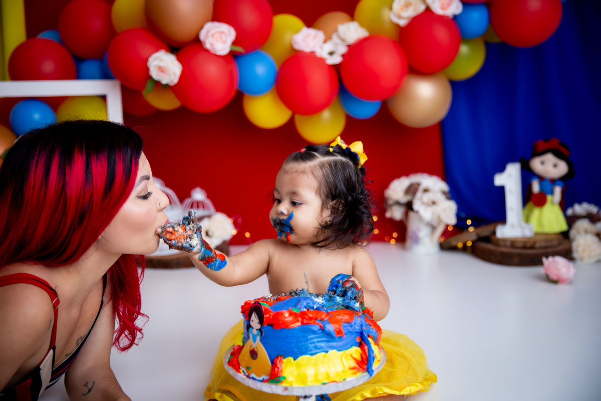 Os pais amam participar da bagunça 