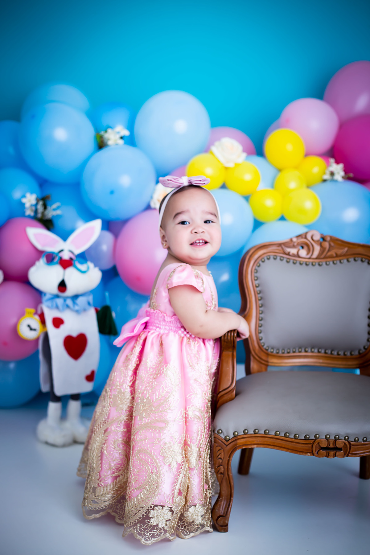 Close para o sorriso dessa princesa