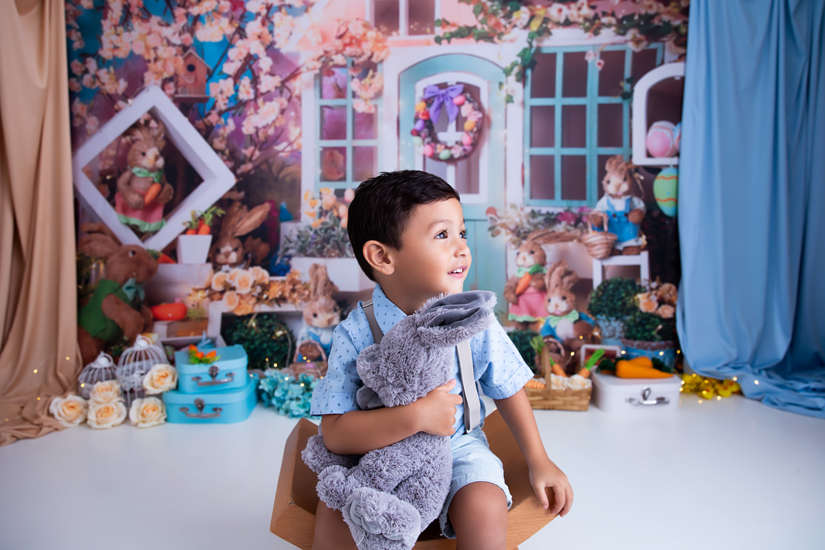 Ensaio infantil no estúdio Gabriele França