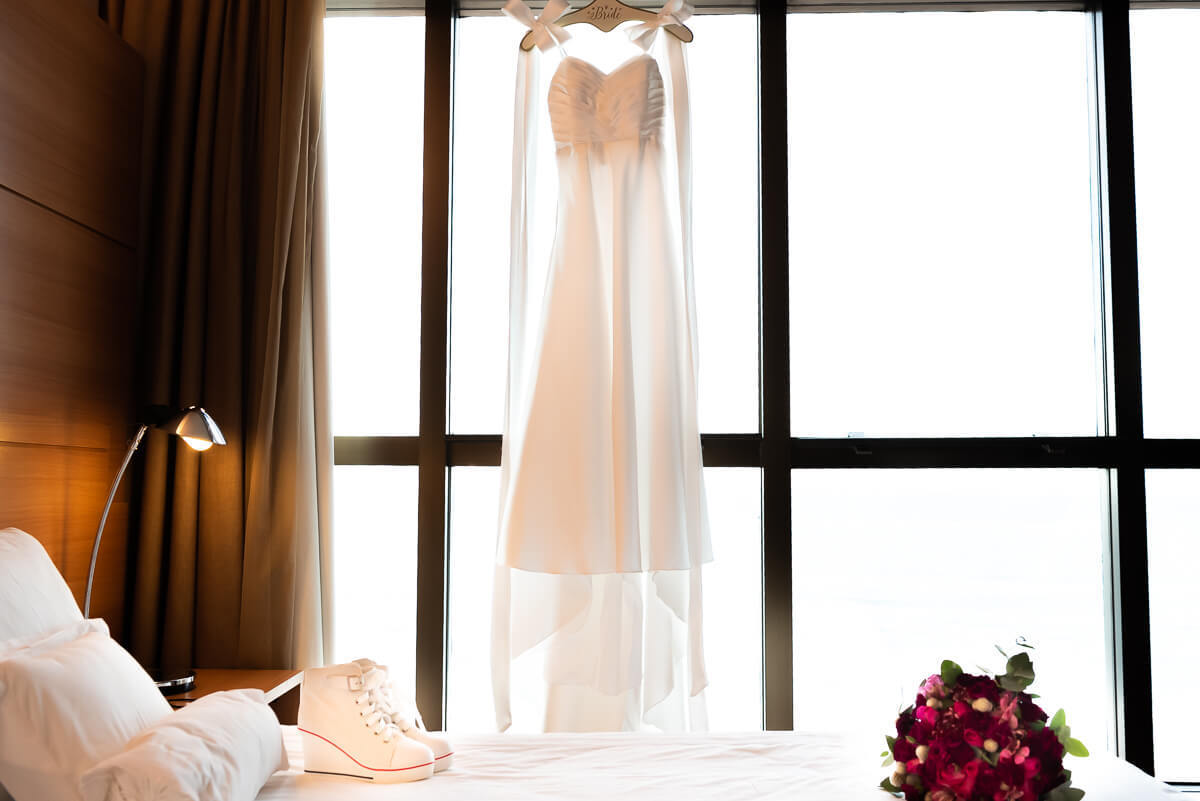 Casamento Nat e Bruno na Arena Copacabana Palace, realizado pela fotógrafa Fabiana Bomfim.