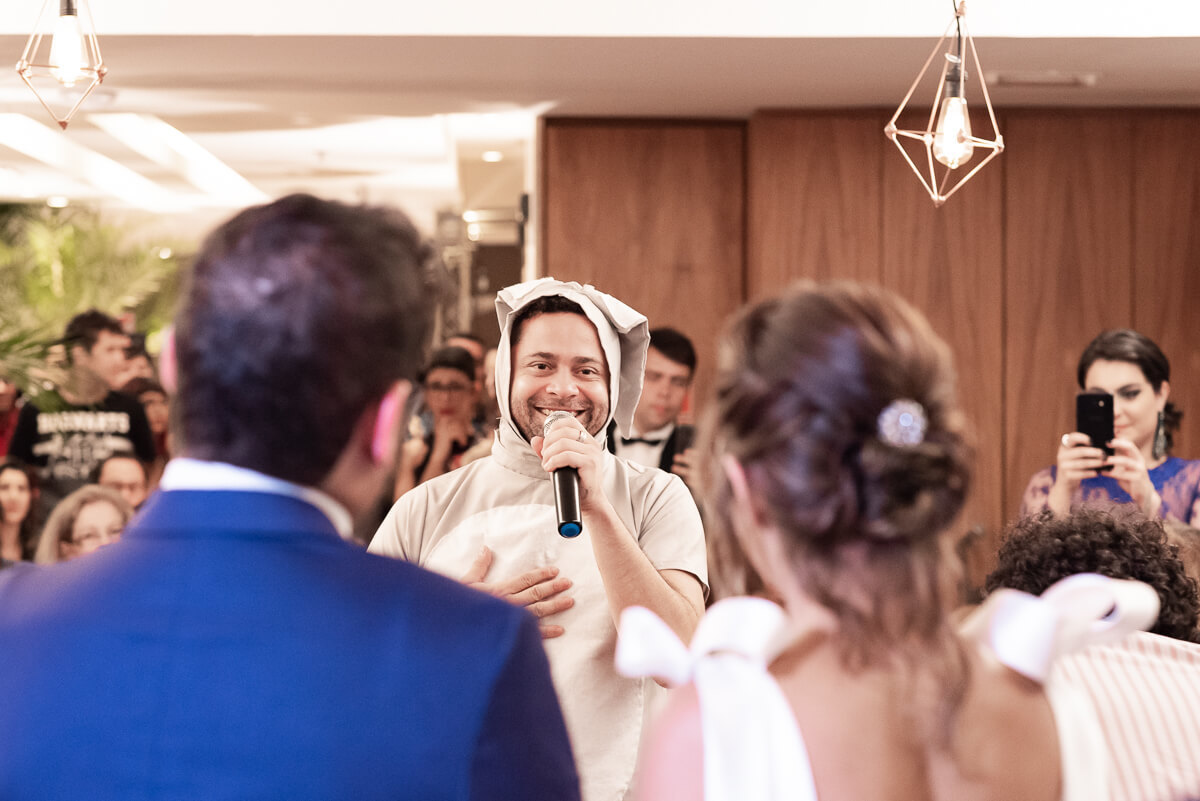 Casamento Nat e Bruno na Arena Copacabana Palace, realizado pela fotógrafa Fabiana Bomfim.