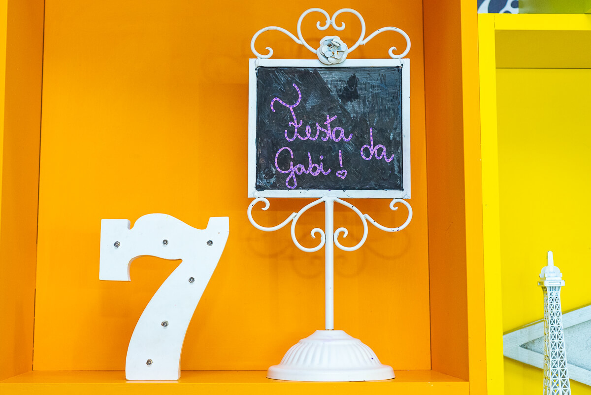 Aniversário de 7 anos da Gabi, filha da Juliana e do Rhodolfo no Espaço Aldeia Matinê, pela fotógrafa Fabiana Bomfim.