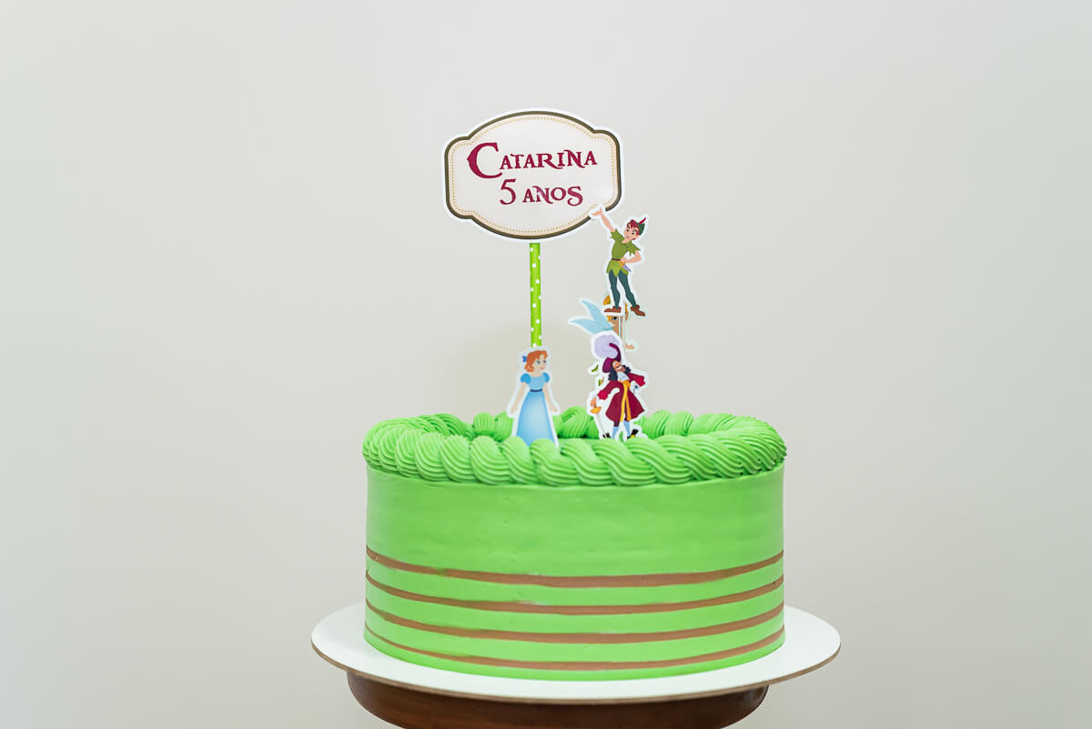 Aniversário da Catarina de 5 anos, com o tema Peter Pan, pela fotógrafa Fabiana Bomfim.