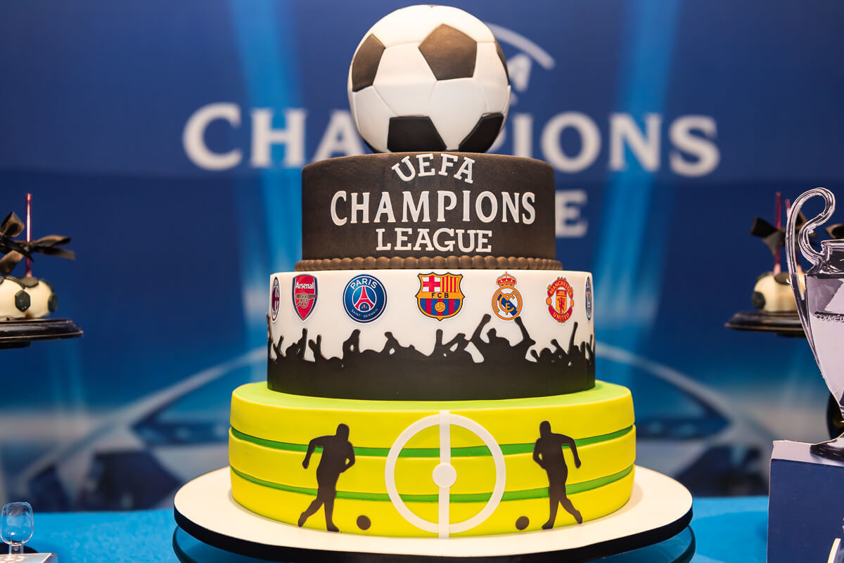 Aniversário de 7 anos do Davi Marques, com o tema Champions League, realizado na Festa e Aventuras, Barra da Tijuca, pela fotógrafa Fabiana Bomfim.