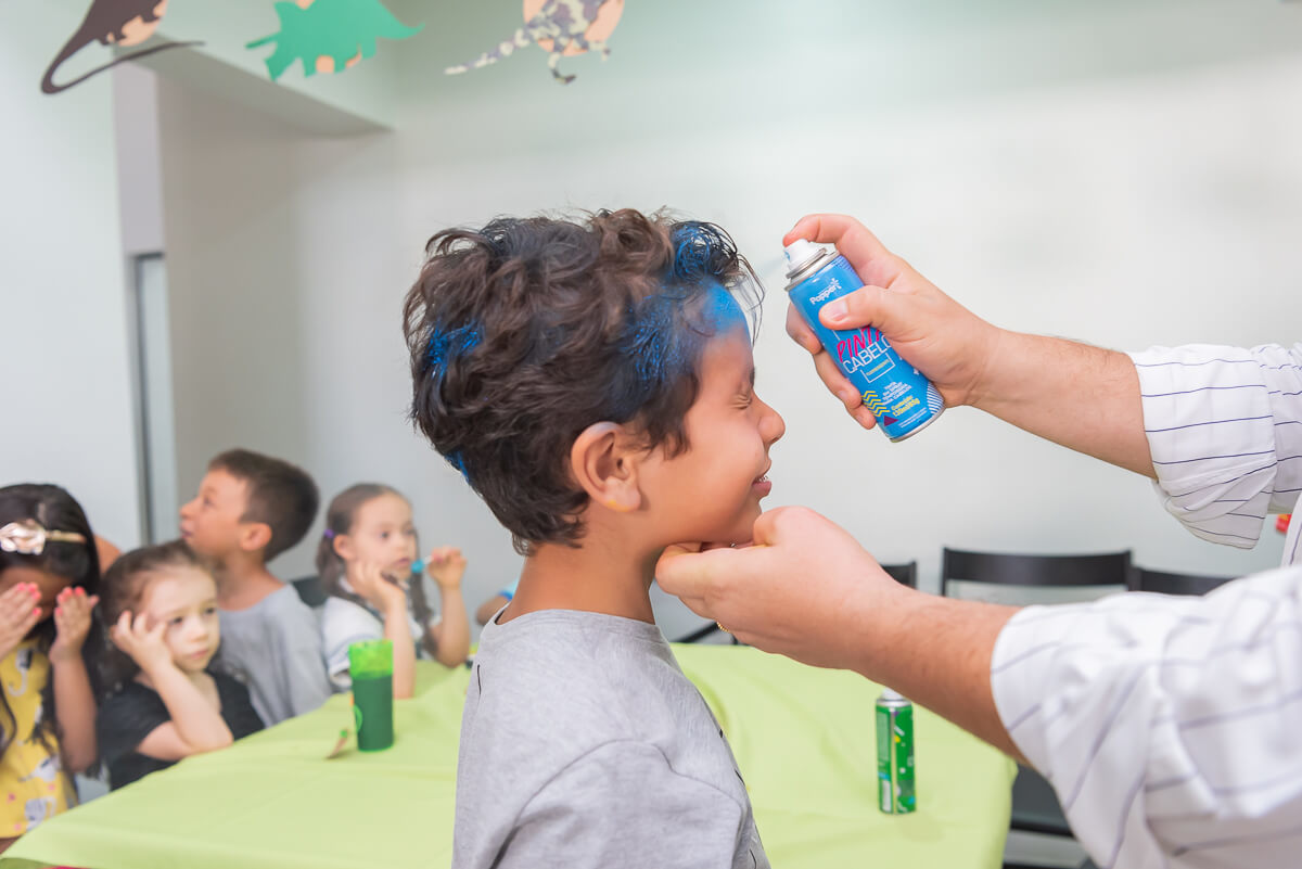 Aniversário de 6 anos do Francisco com o tema dinossauros, realizado em BH, pela fotógrafa Fabiana Bomfim.