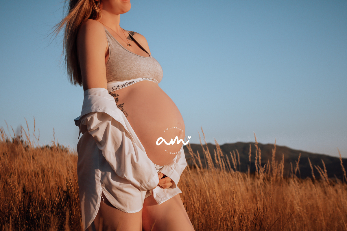 Sessão fotográfica grávida