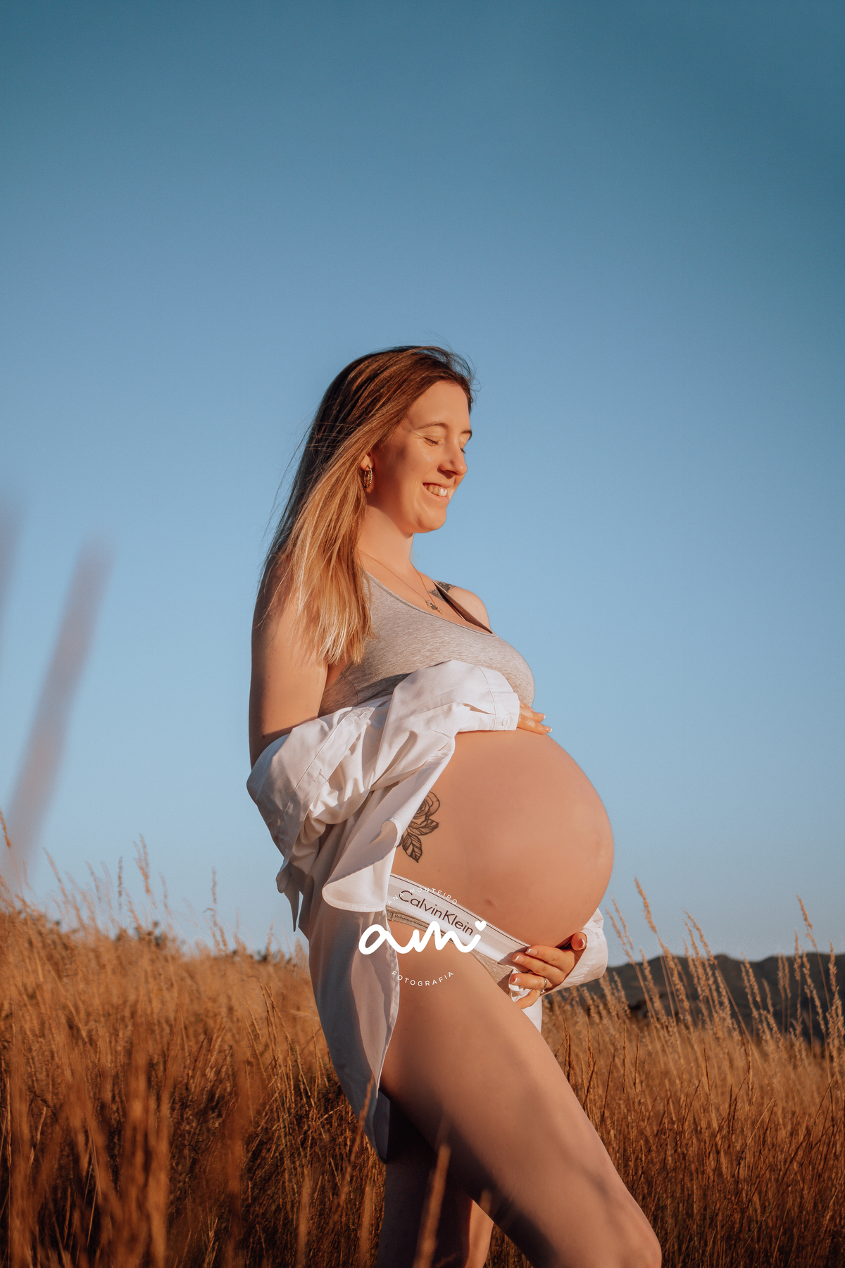 Sessão fotográfica grávida