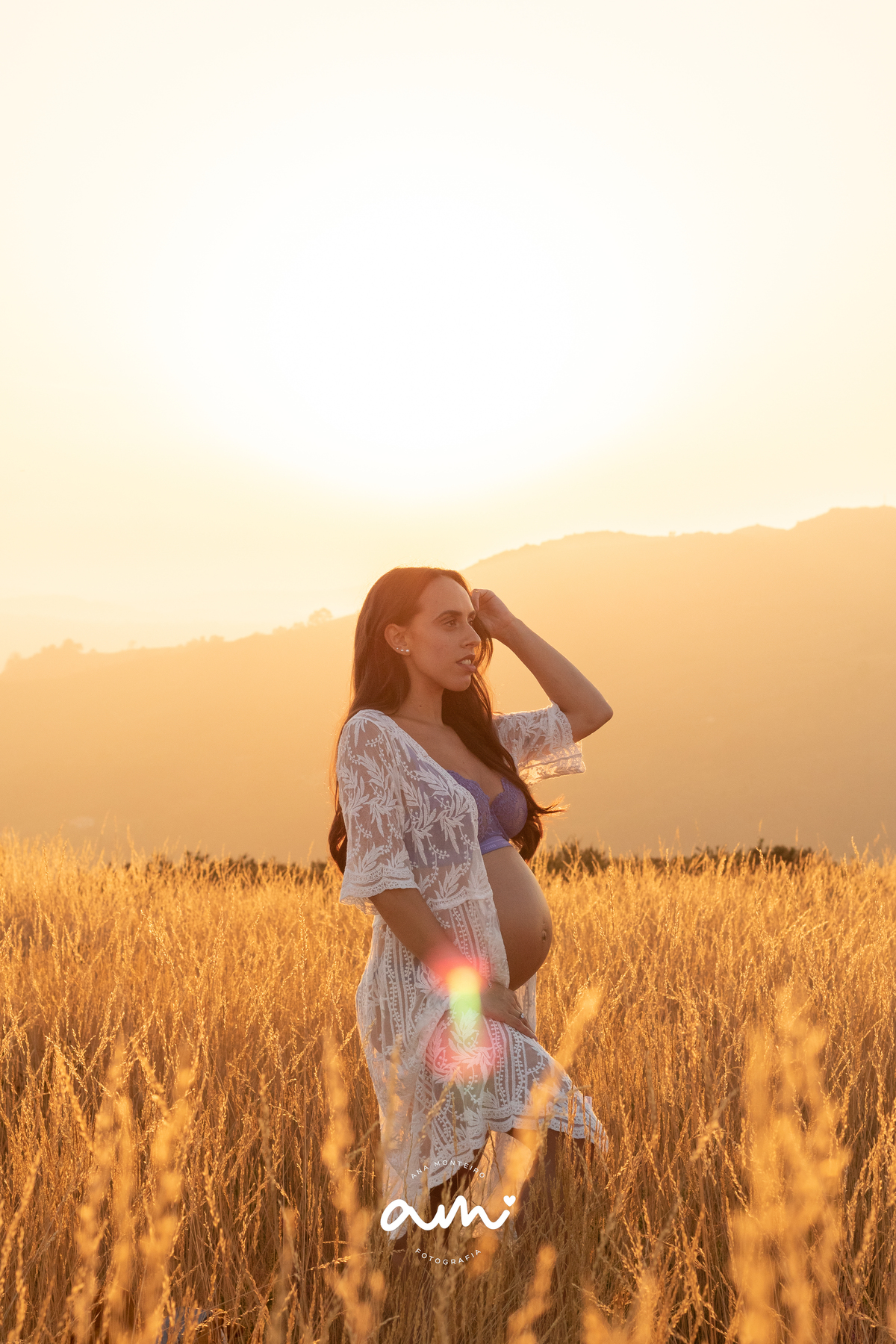 Sessão fotográfica grávida