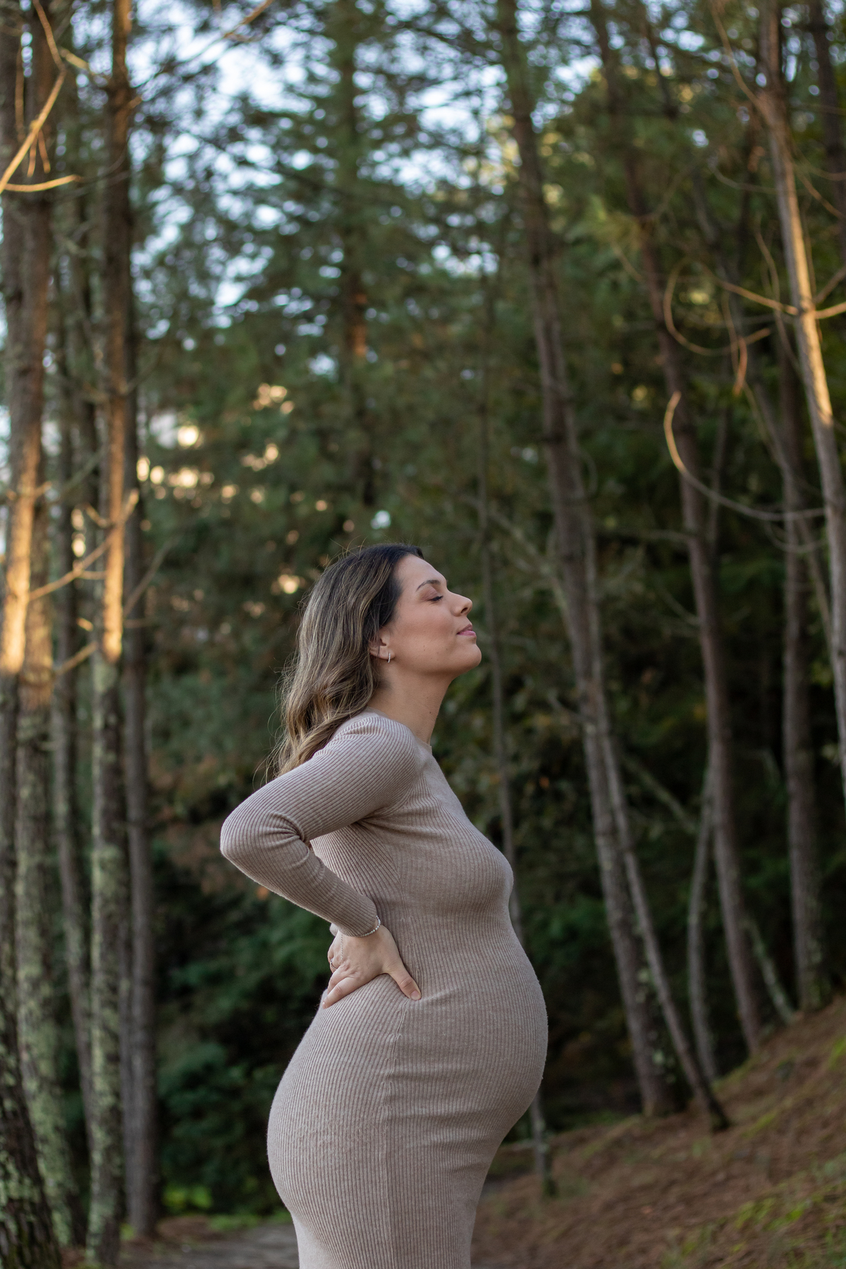 Sessão fotográfica grávida 