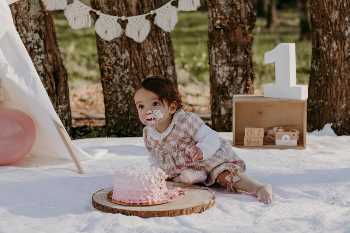 Sessão smash and cake

