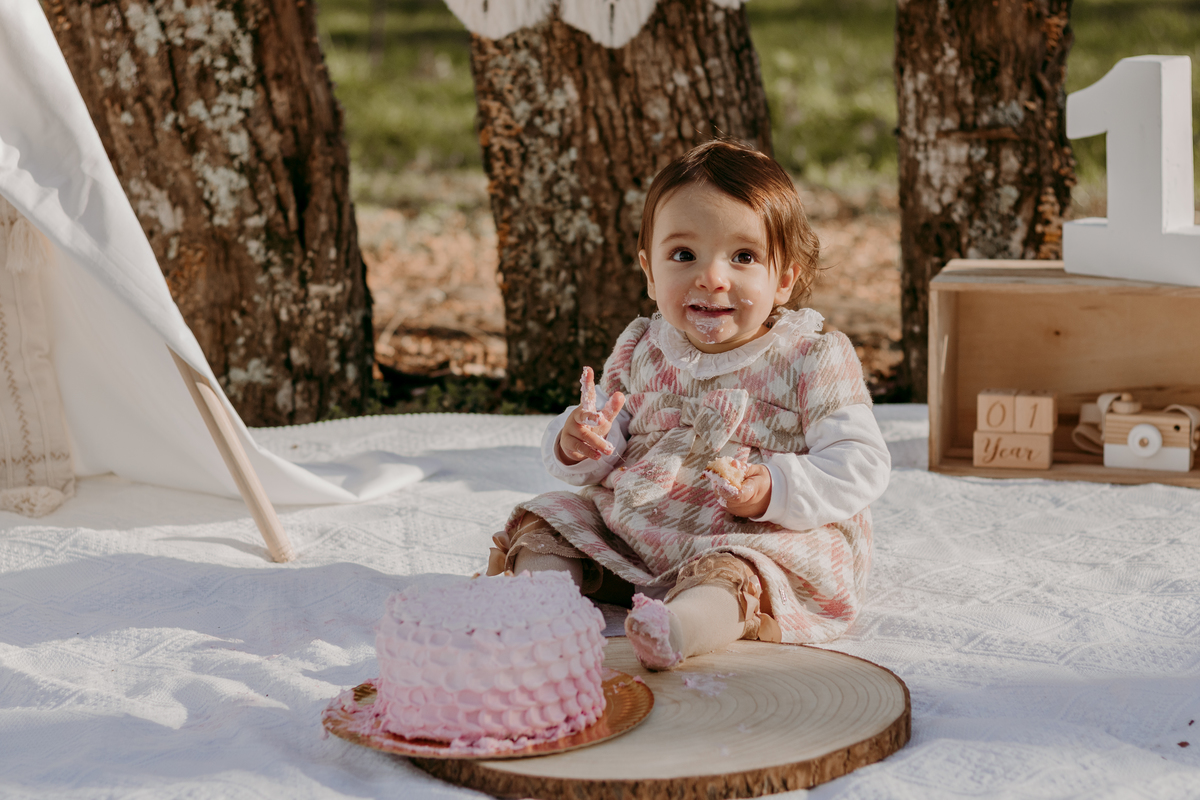 Sessão smash and cake

