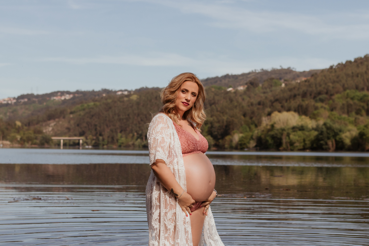 Sessão fotográfica grávida