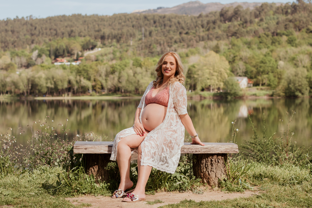 Sessão fotográfica grávida