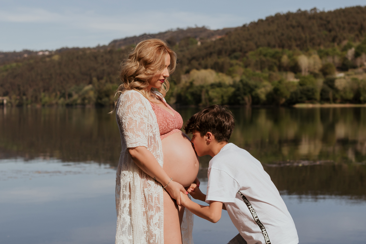 Sessão fotográfica grávida