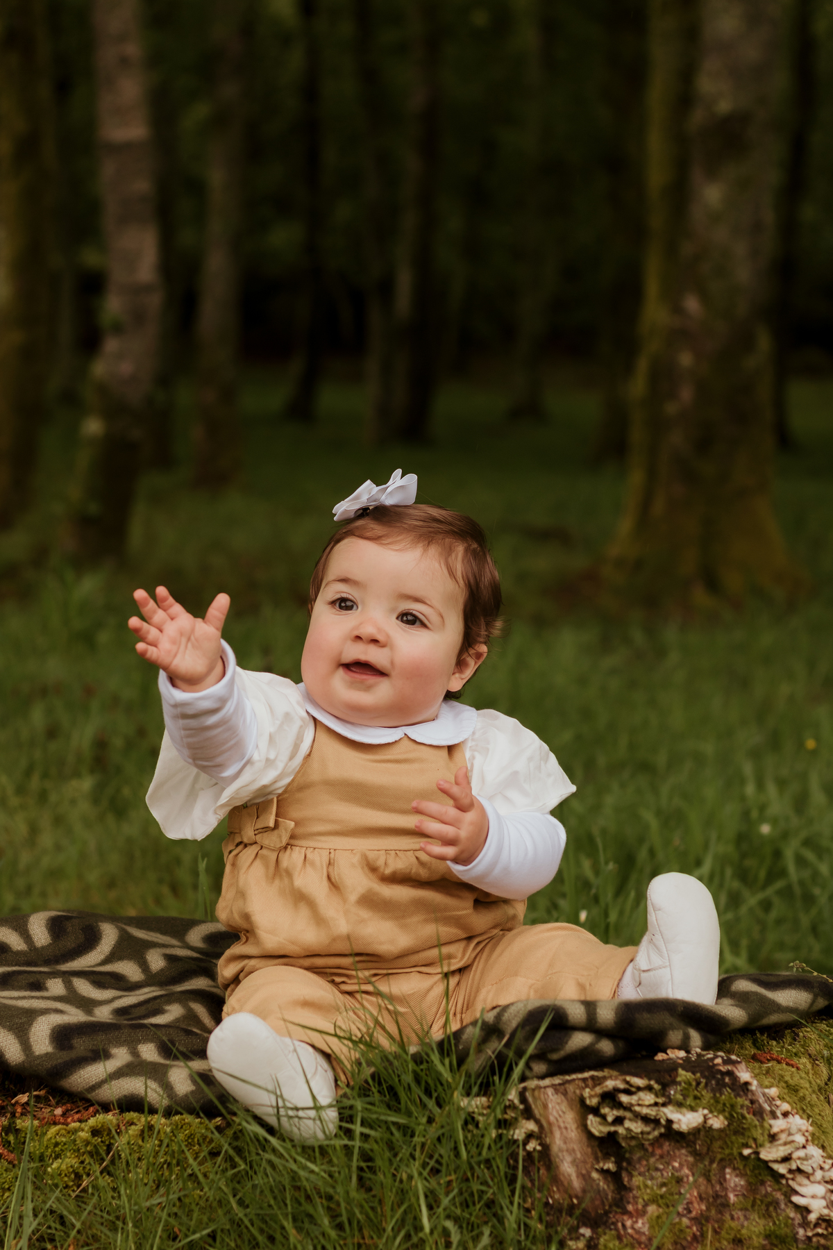 Sessão fotográfica de bebé