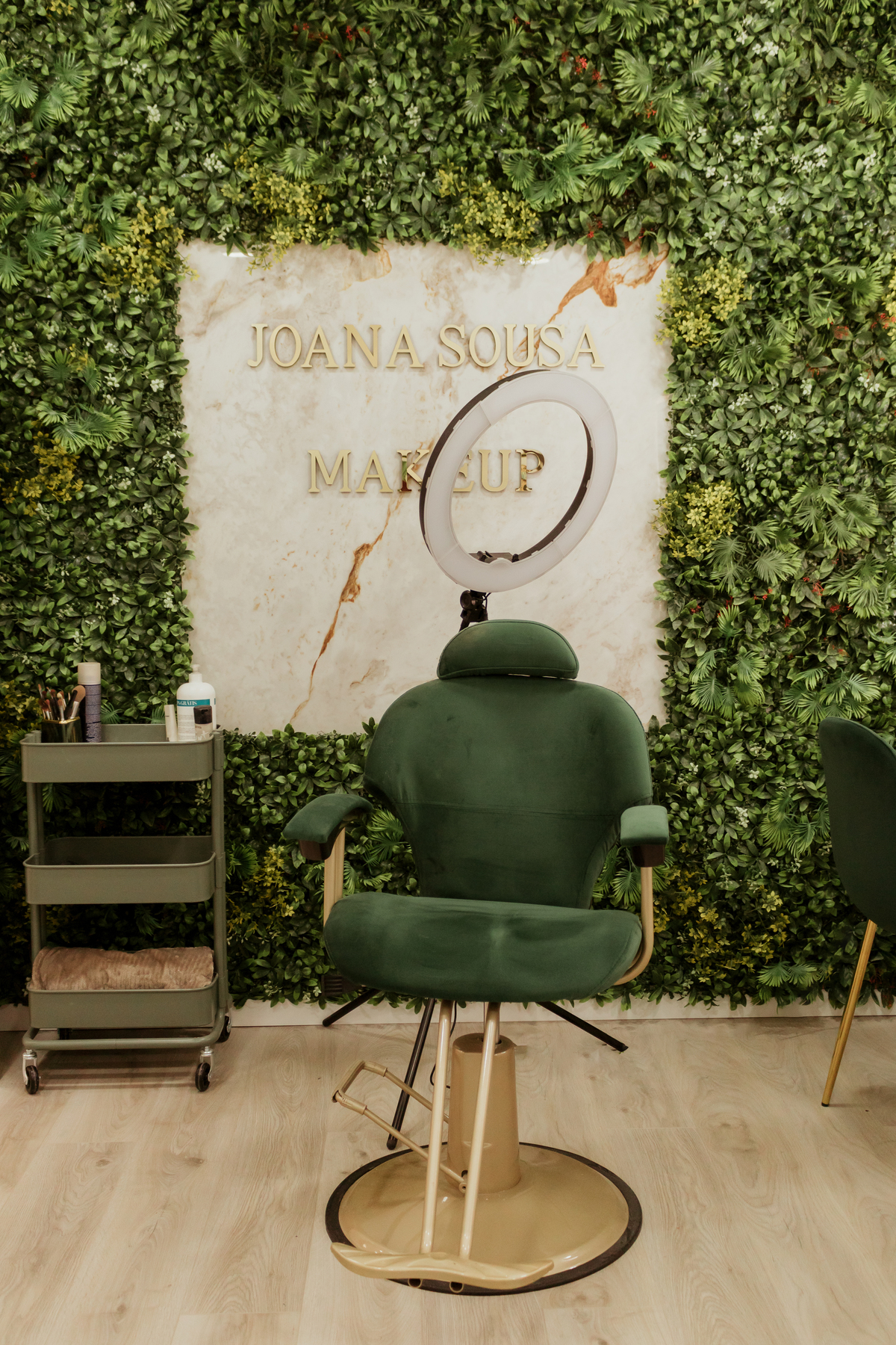 Sessão fotográfica de empreendedora