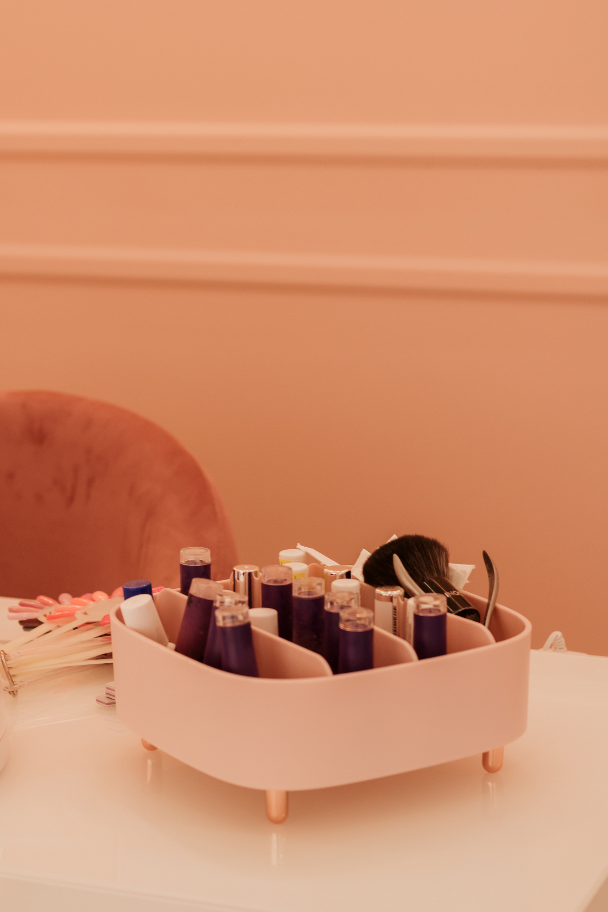 Sessão fotográfica de empreendedora