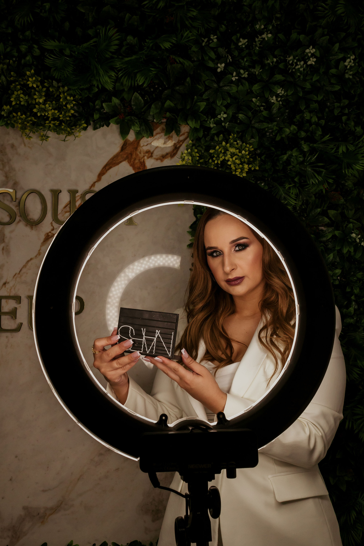 Sessão fotográfica de empreendedora