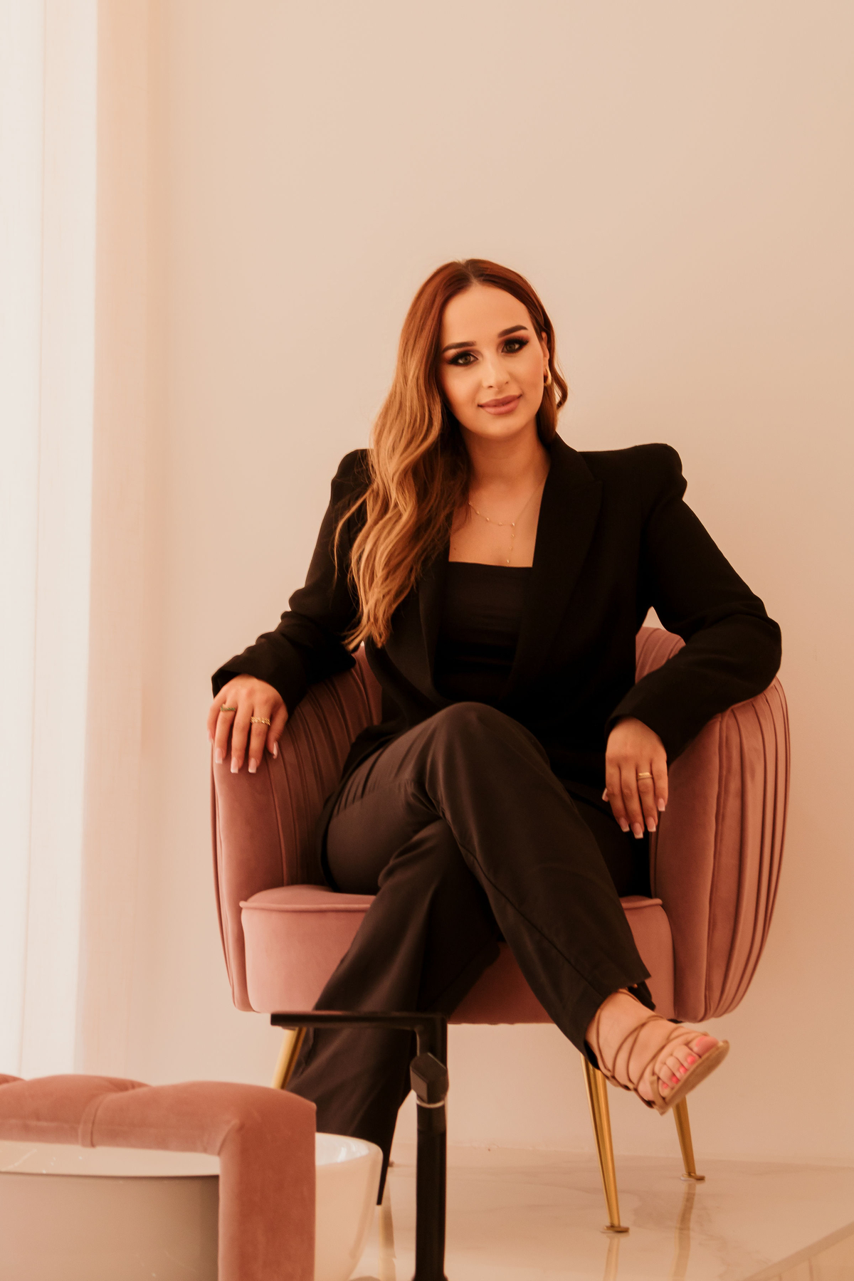 Sessão fotográfica de empreendedora