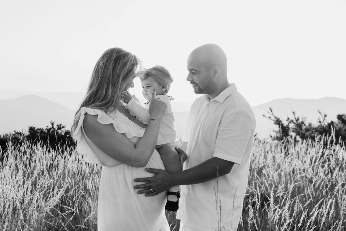 Sessão fotográfica em família