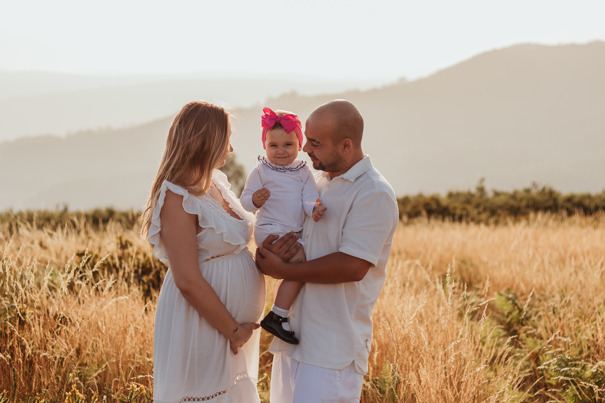 Sessão fotográfica em família