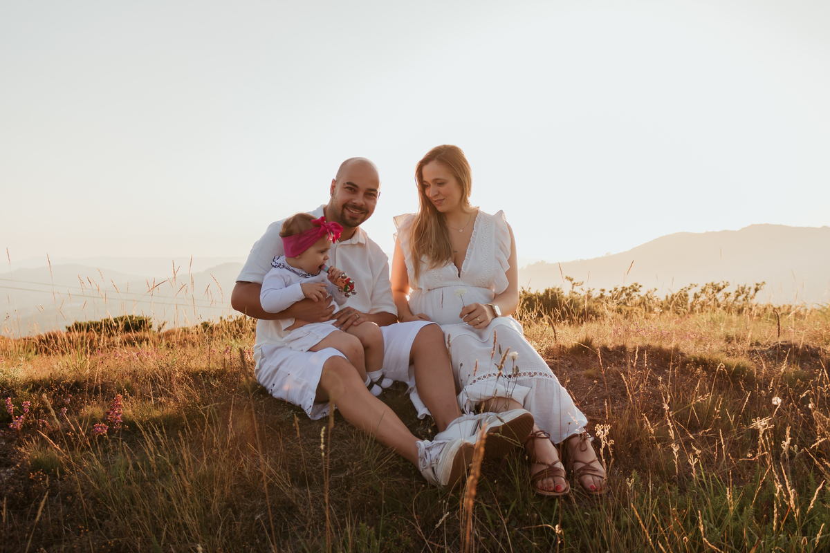 Sessão fotográfica em família