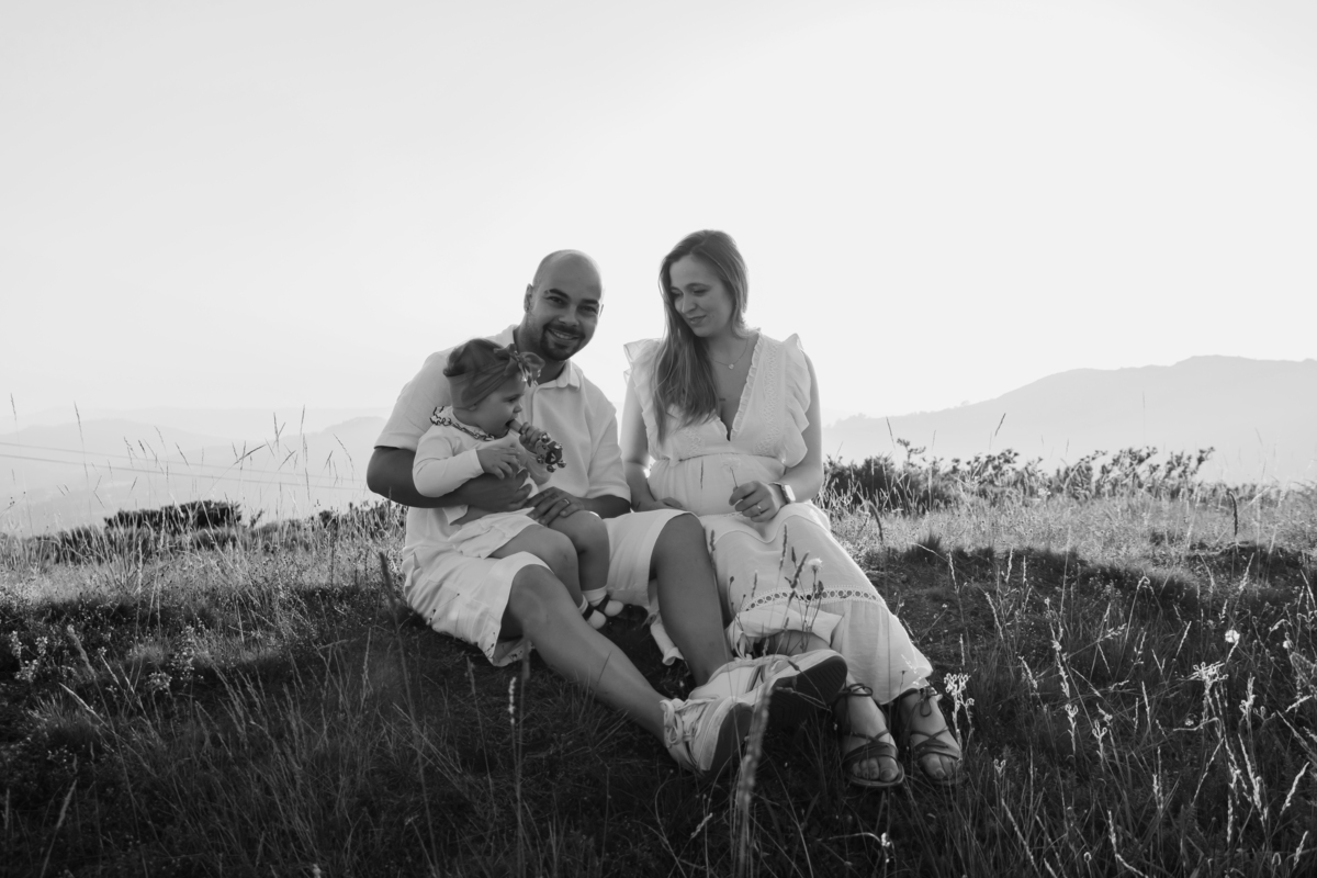 Sessão fotográfica em família