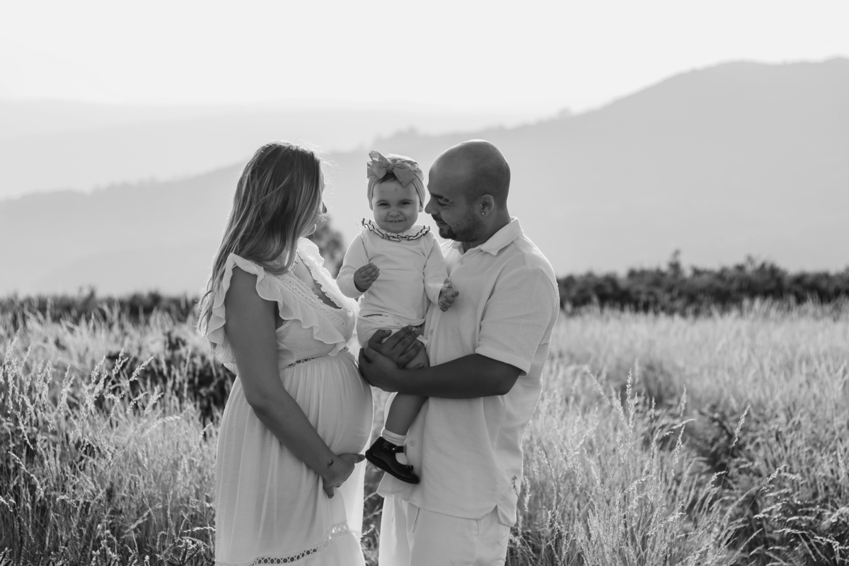 Sessão fotográfica em família