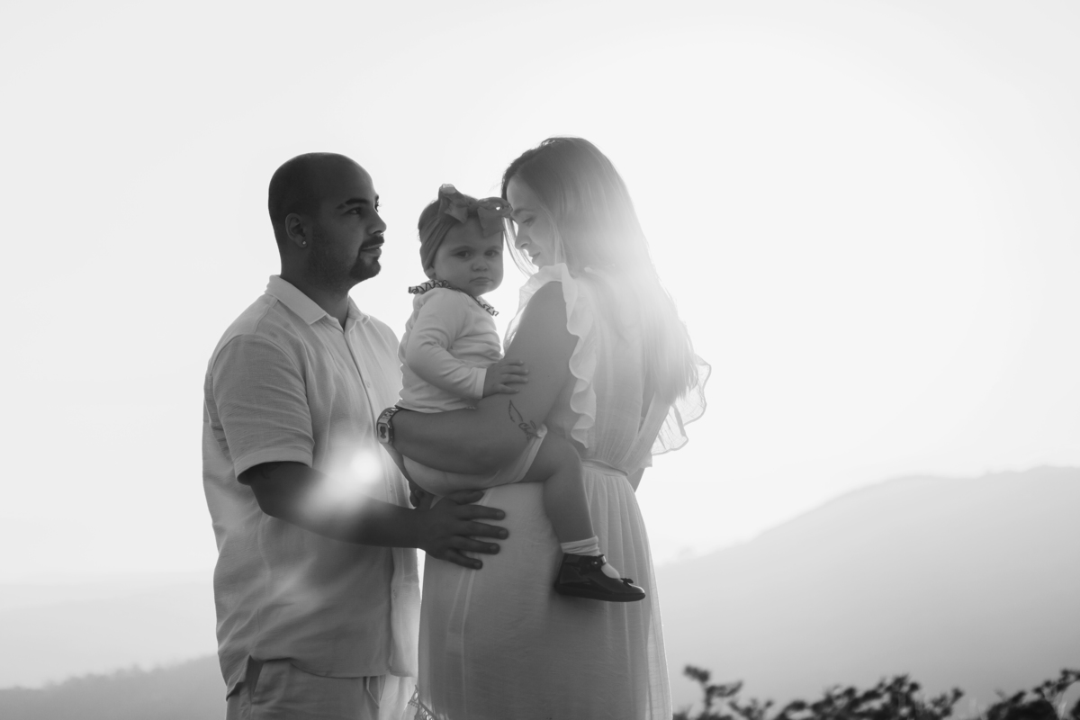 Sessão fotográfica em família