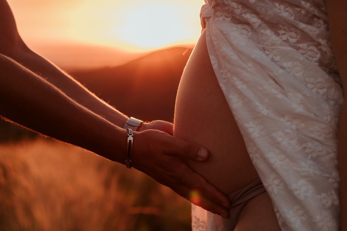 Sessão fotográfica grávida 