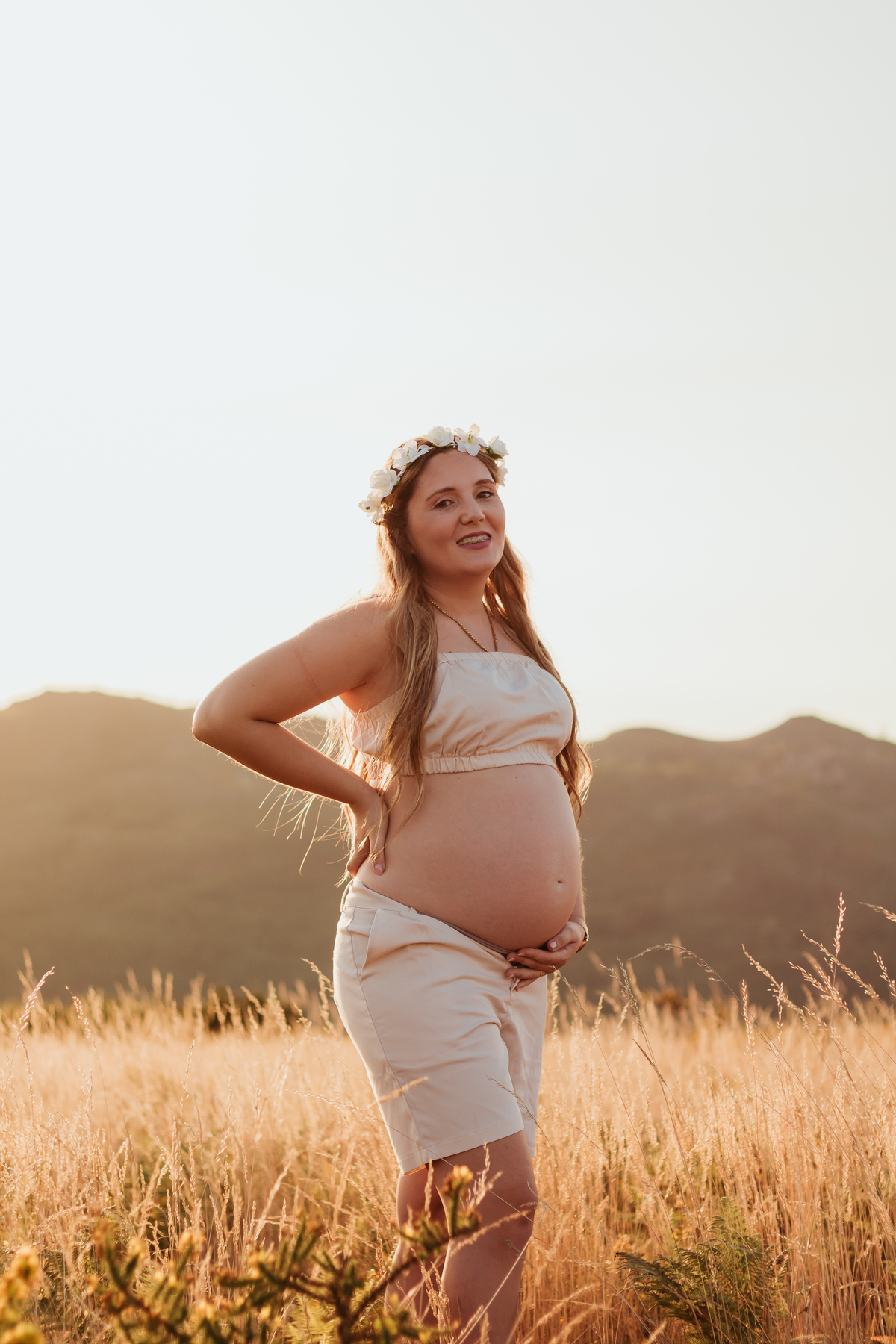 Sessão fotográfica grávida 