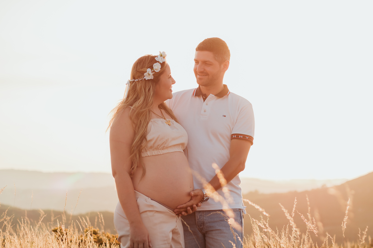 Sessão fotográfica grávida 