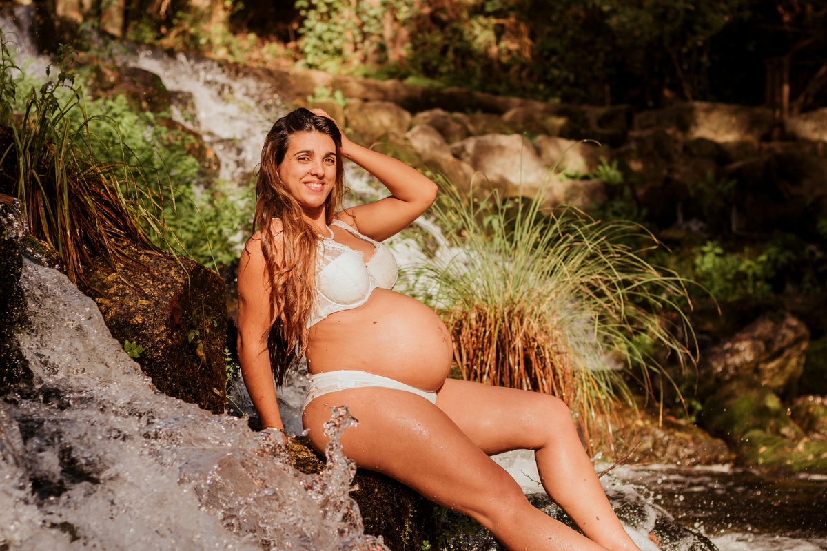 Sessão fotográfica grávida 