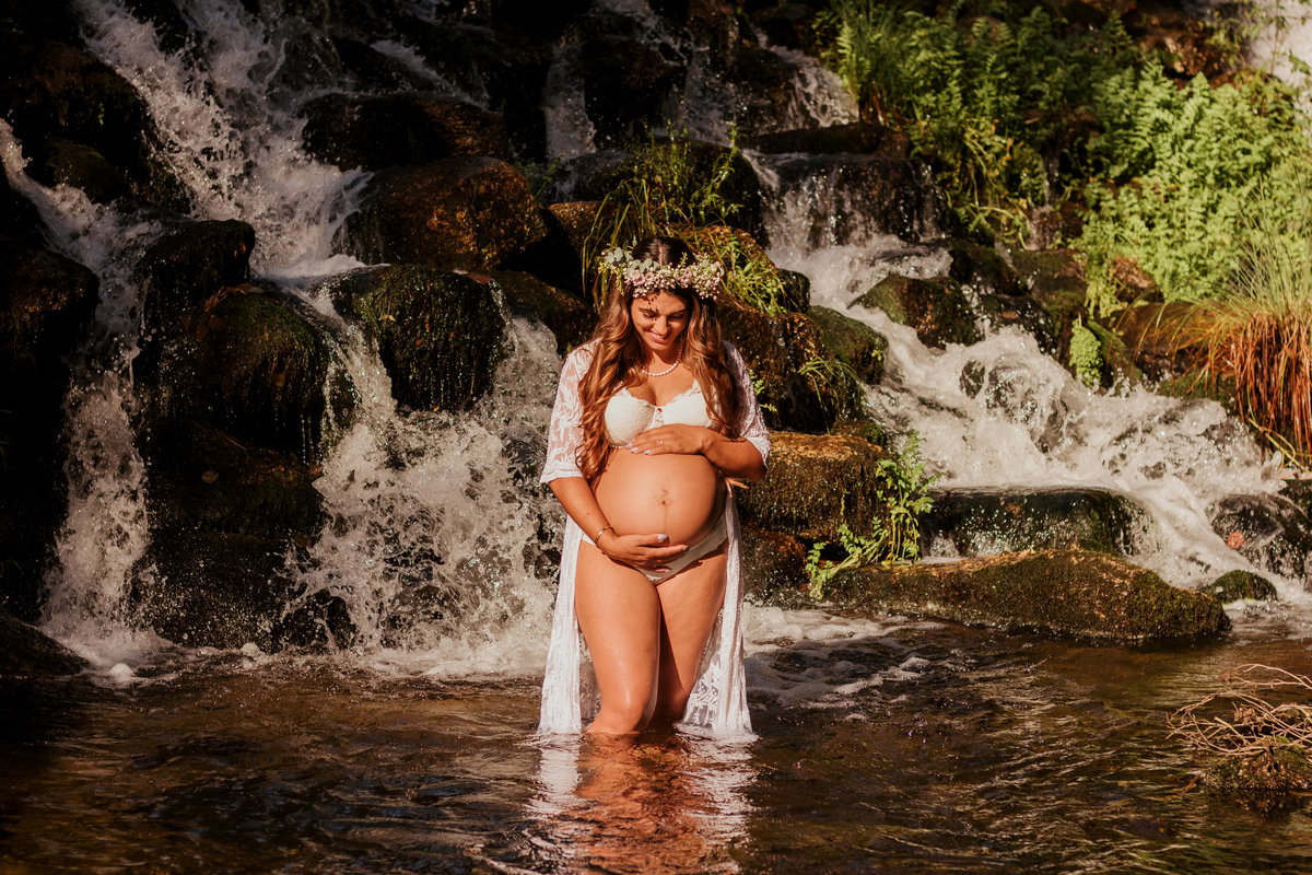 Sessão fotográfica grávida 