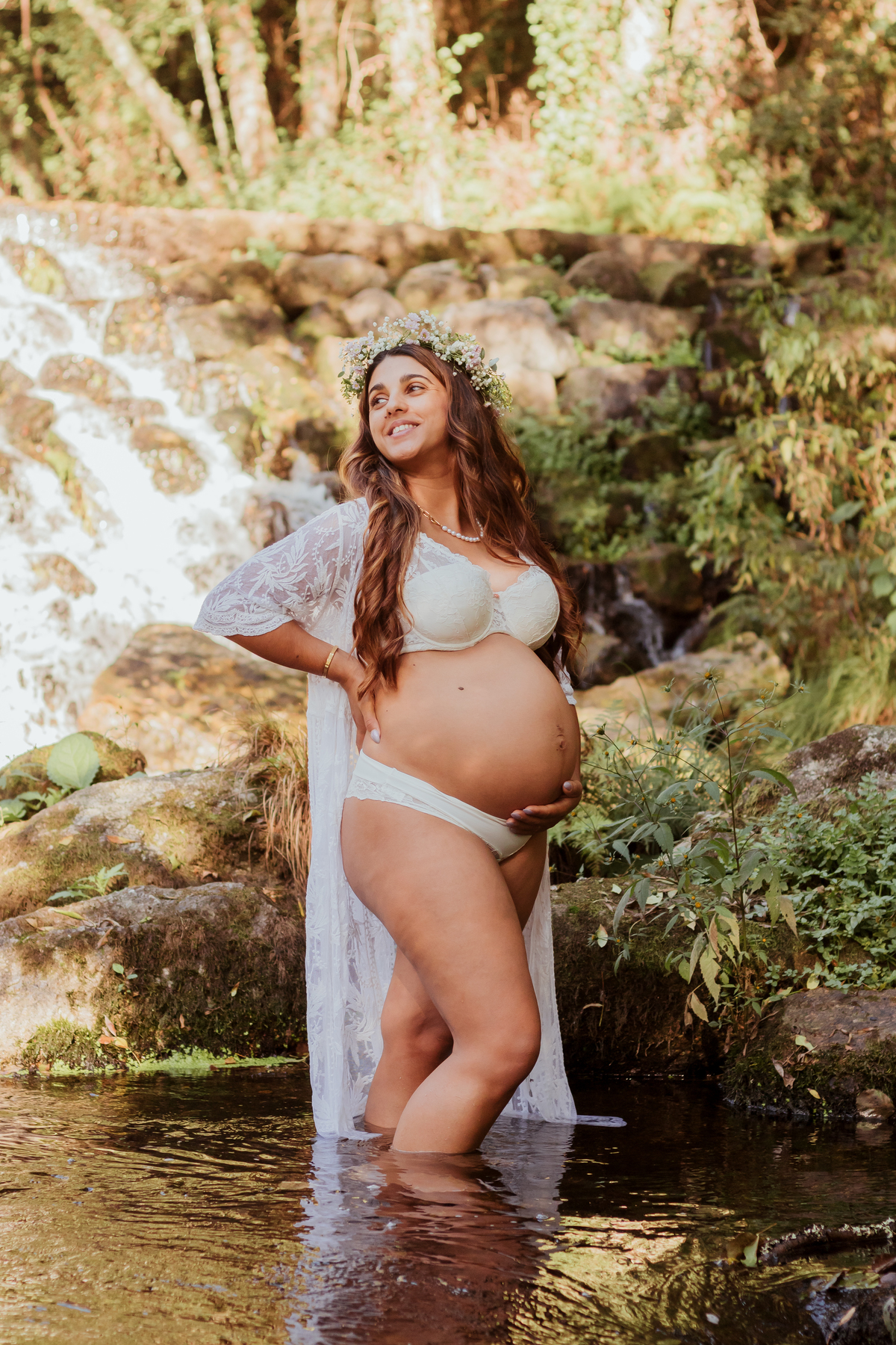 Sessão fotográfica grávida 