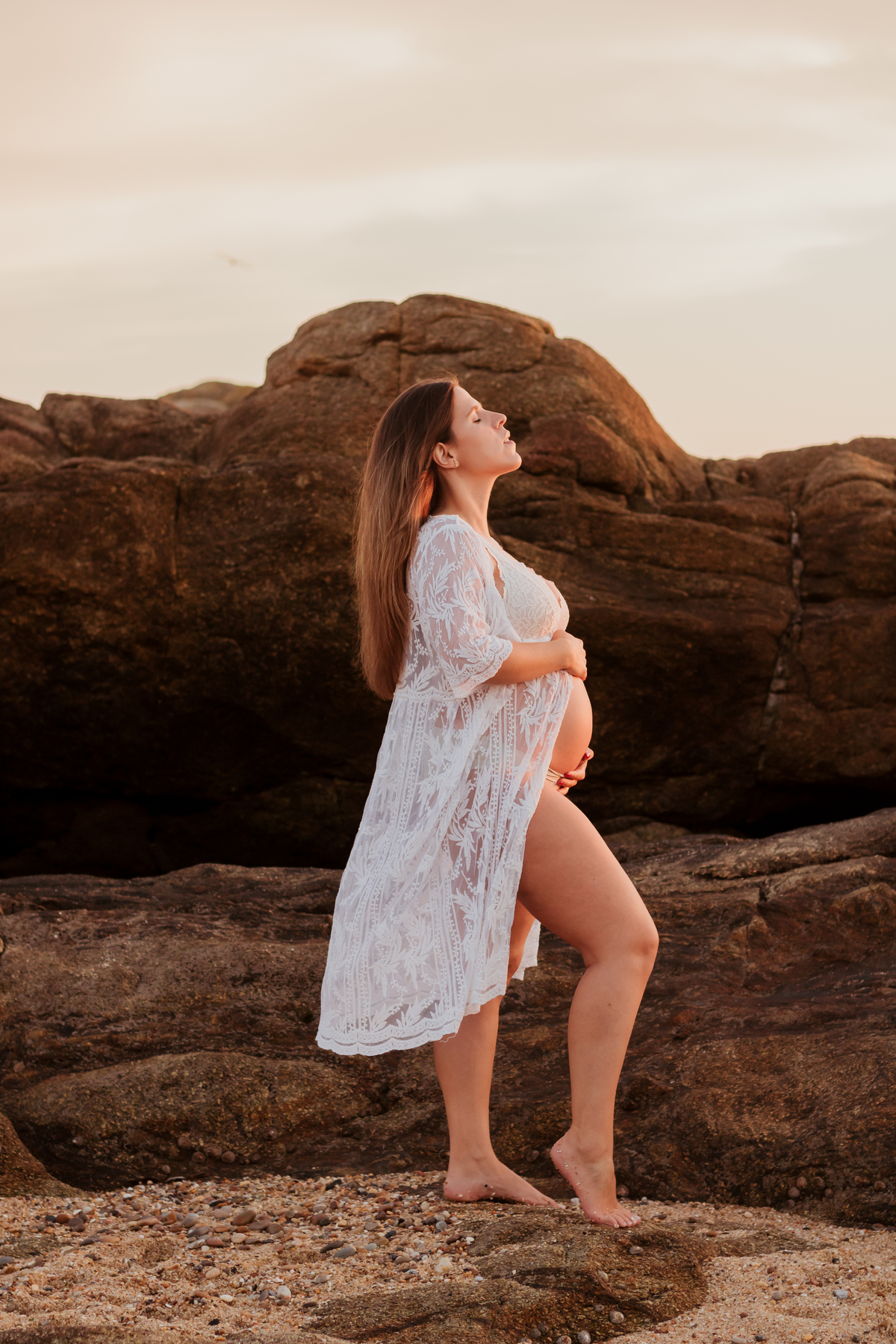 Sessão fotográfica grávida 