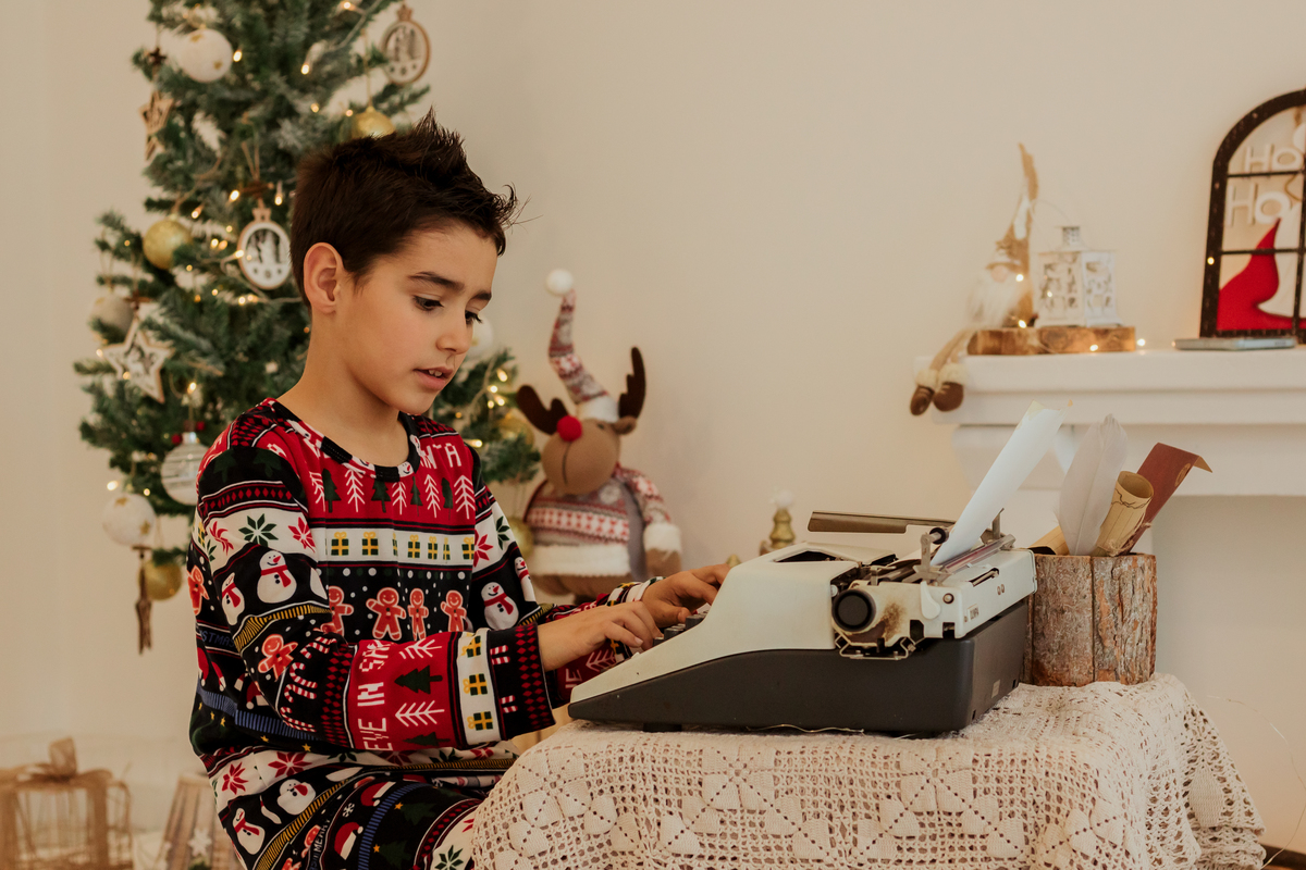 Sessão fotográfica de Natal 