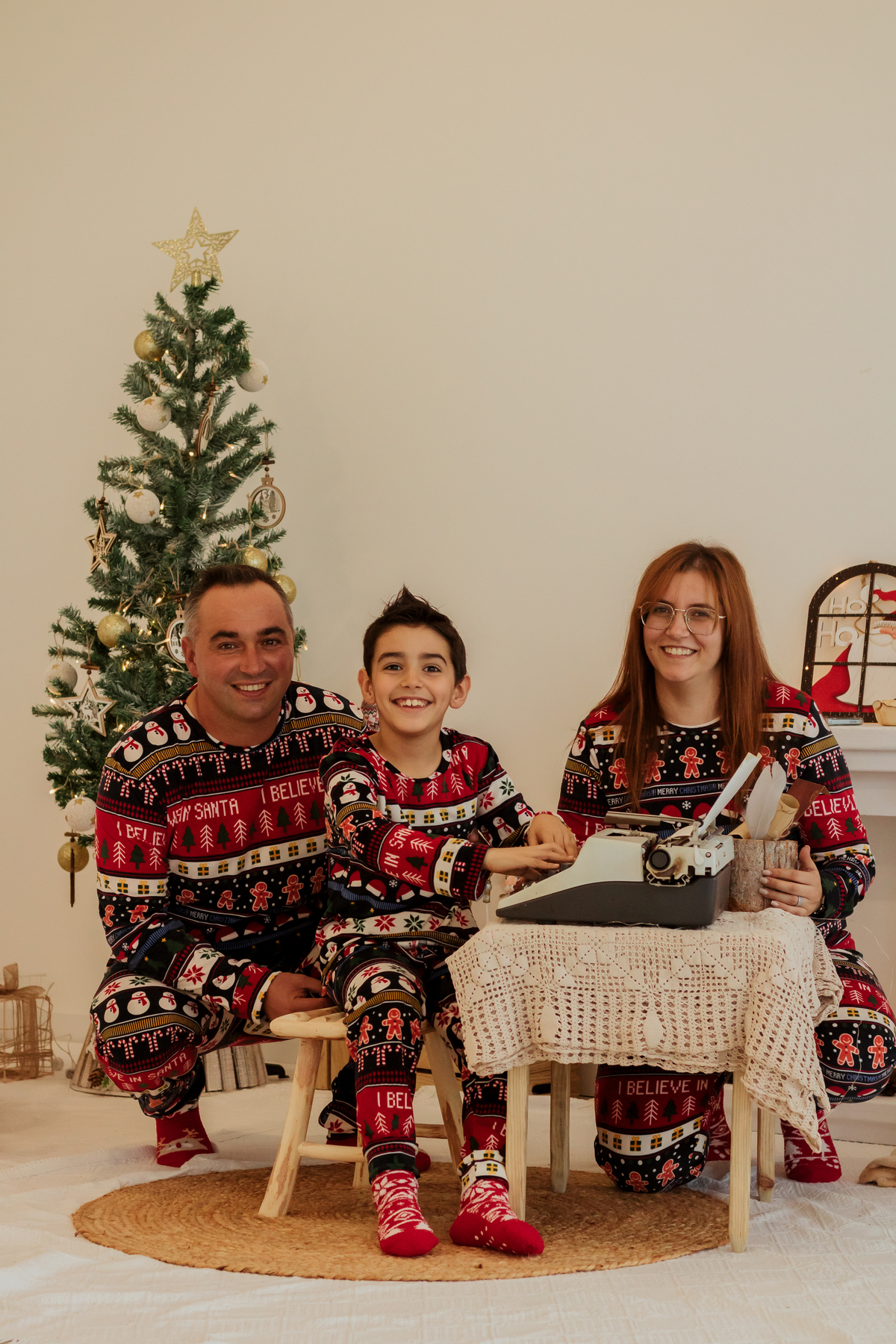 Sessão fotográfica de Natal 