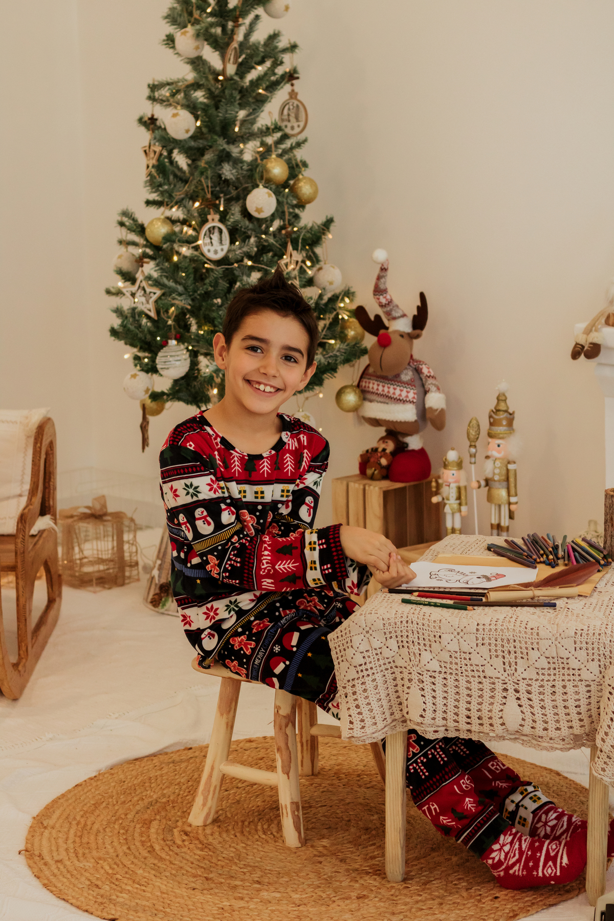 Sessão fotográfica de Natal 