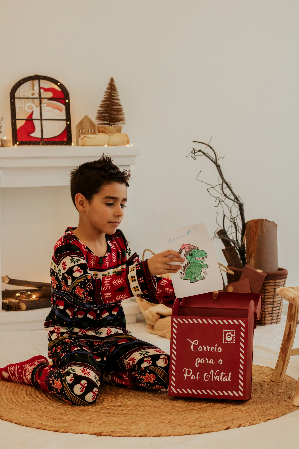 Sessão fotográfica de Natal 