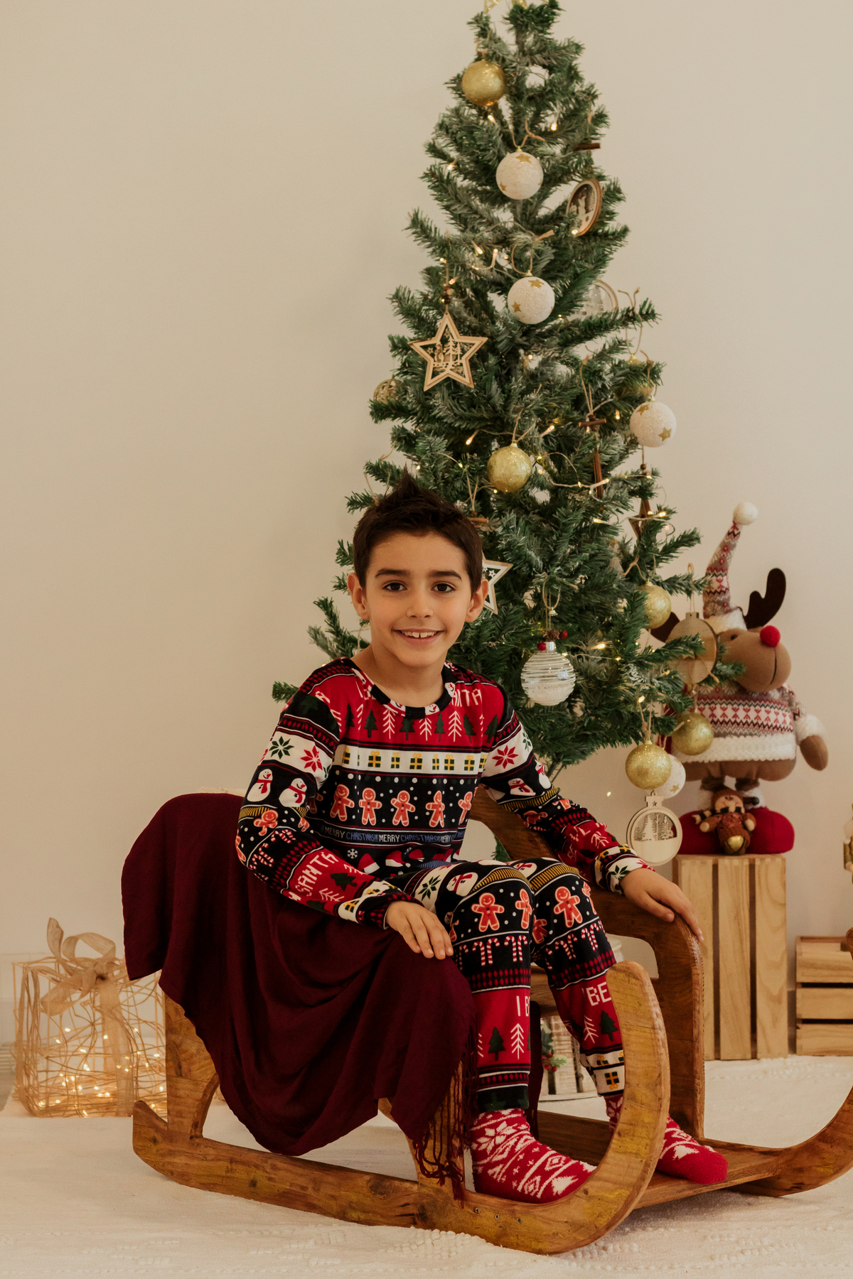 Sessão fotográfica de Natal 